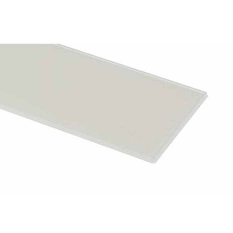 RIPIANO IN VETRO SATINATO CM. 0.6X60X15
