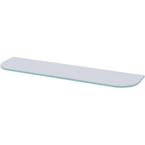 RIPIANO IN VETRO TRASPARENTE 600X150X6MM