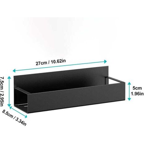 Ripiano magnetico portaoggetti da 2 pezzi, ripiano laterale portaoggetti per frigorifero, ripiano magnetico portaoggetti per frigorifero