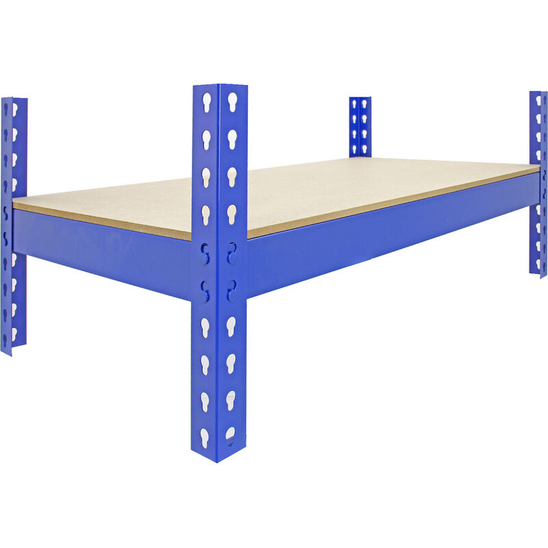 Q-Rax 90cm Mensola - Blu - Blu