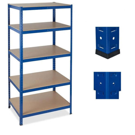 Ripiano portaoggetti 180x90x60 blu 883