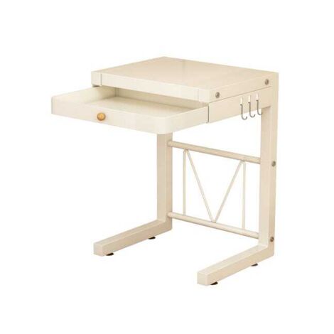 Ripiano portaoggetti per cuociriso, supporto per elettrodomestici da cucina, scorrevole a doppio strato, nero (con porta bacchette + 3 ganci)