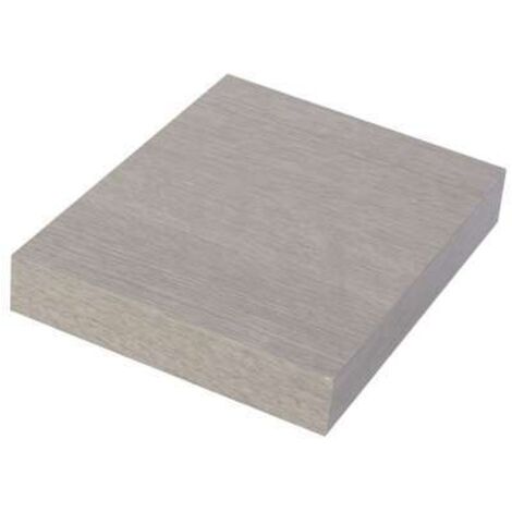 RIPIANO TAMBURATO ROVERE GRIGIO CM. 3.8X23.5X23.5
