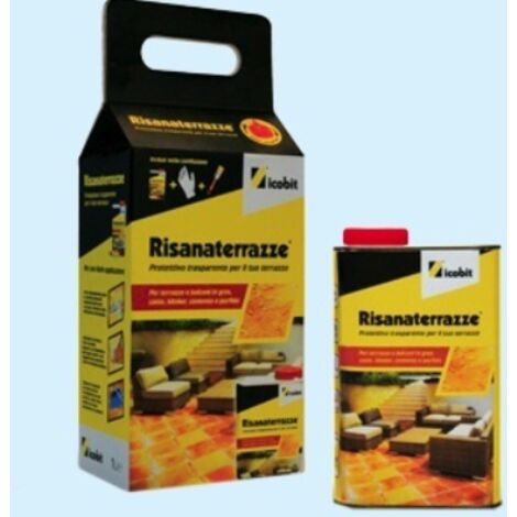 RISANA TERRAZZE IN KIT LT. 1 IMPERMEABILIZZANTE PROTETTIVO