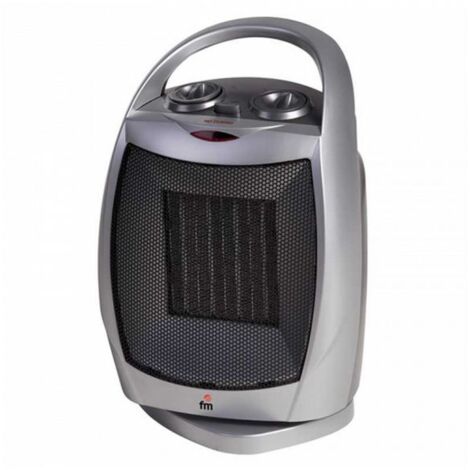 Riscaldamento Ceramico Elettrico Grupo FM TC1800 1800W Grigio 1800 W 900 - 1800 W