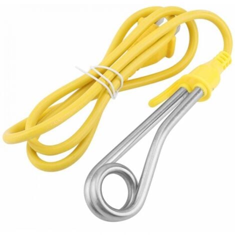 SERBIA Riscaldatore a immersione da viaggio da 600 W, scaldabagno elettrico istantaneo, per riscaldare l'acqua bollente per il caffè, mini riscaldatore portatile, ideale per riscaldare l'acqua bollente per i