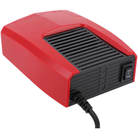 Riscaldatore ausiliario a batteria agli ioni di litio Eosnow, compatibile con Makita, piccolo, silenzioso e portatile, con termostato elettrico, ventola di raffreddamento, 2 utilizzi: auto/esterno e p