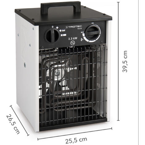 Riscaldatore elettrico TDS 20 (3,3 kW) TROTEC