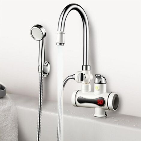 RUBINETTO ELETTRICO CALDAIA PER ACQUA CALDA ISTANTANEA CASA CUCINA BAGNO