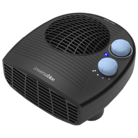 Riscaldatore orizzontale nero 2.000w universale blu