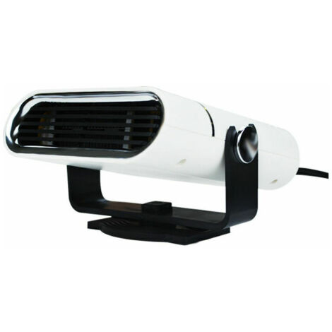Riscaldatore per auto 12V 150W, riscaldatore per accendisigari per auto 12V, sbrinatore per parabrezza per auto, asciugatrice per riscaldamento e raffreddamento automatico con spina bianca
