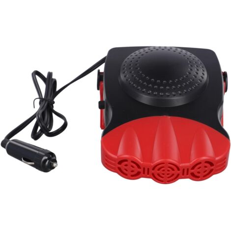 Riscaldatore per auto da 12 V con tecnologia di riscaldamento rapido ed eliminazione degli odori, essenziale per una guida sicura (rosso)