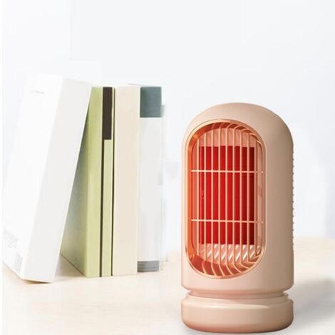 Riscaldatore personale, piccolo riscaldatore da ufficio, ventilatore elettrico portatile per riscaldamento personale - Piccolo riscaldatore elettrico sicuro per uso in ufficio, riscalda l'