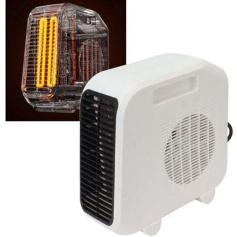 Riscaldatore portatile, riscaldamento rapido, mini riscaldatore d'aria, ventilatore elettrico da scrivania