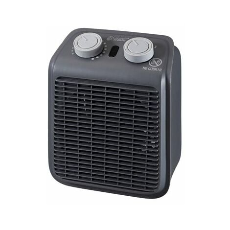 EASYCOMFORT Termoventilatore da Parete Oscillante con Telecomando, Timer  12h e 2 Modalità, Nero