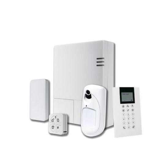 Risco Kit LightSYS Air Centrale 4G Pir cam + Tastiera Panda radio - RW432P803EUA-T
