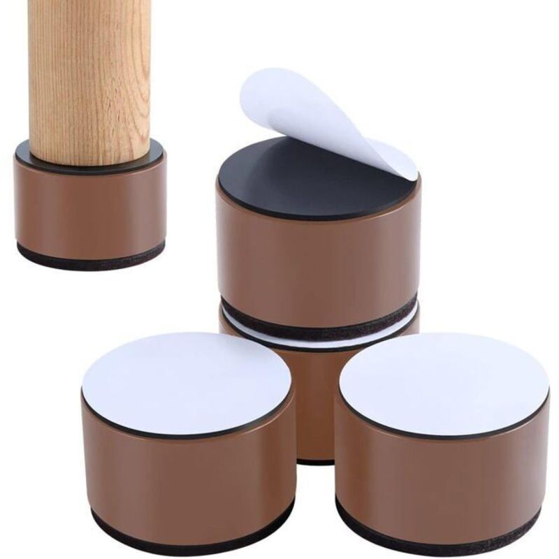 Risers de lit Rehausseurs de Meubles Ajoutent Une Hauteur de 2 Pouce, Acier Solide Supportent 10000 Livres, Rehausseur de Table