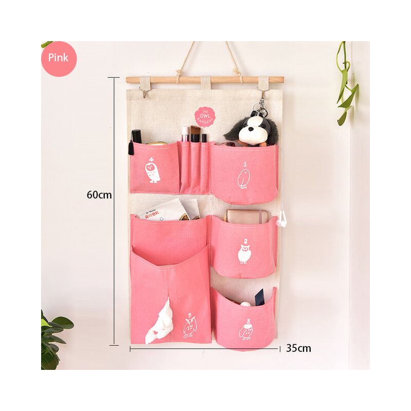 Risparmio di spazio 9 tasche Home Wall Hanging