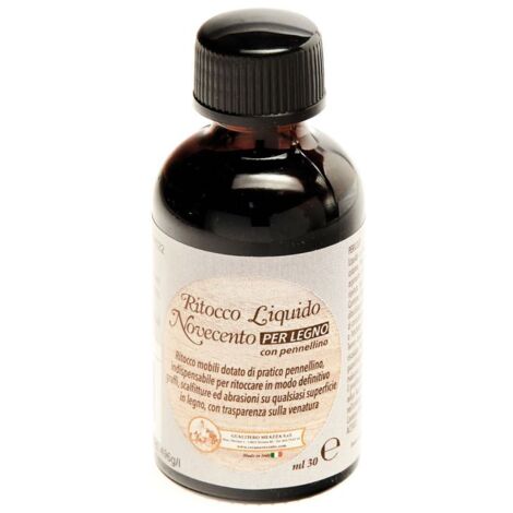 Ritocco Mobili Liquido Con Pennellino Ml.30 - noce scuro - 10 pz