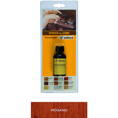 Ritoccolegno Semi-Coprente per Graffi e Scalfitture 25 ml VELECA - Mogano