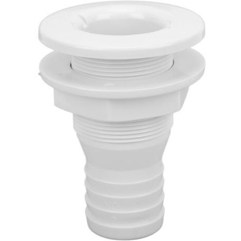 RiToEasysports 1-1/2 Pouces Directement à Travers Un Casque Accessoires pour Marines Installation Facile Matériau Abdominal (White).