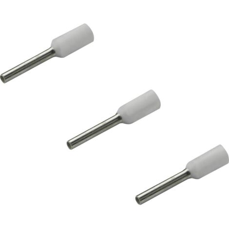 Rittal 4050.730 Capocorda 0.5 mm² Parzialmente isolato Bianco 500 pz.