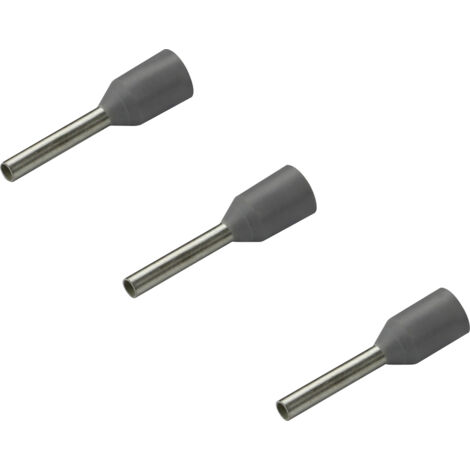 Rittal 4050.743 Aderendhülse 0.75 mm² Teilisoliert Grau 500 St.