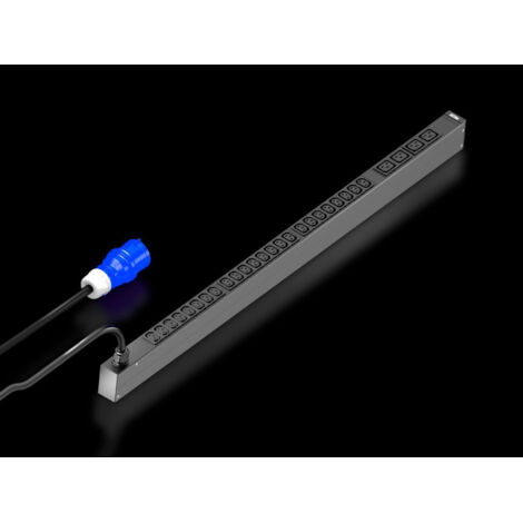 Rittal 7979.115 unità di distribuzione dell'energia (PDU) 28 prese AC Nero