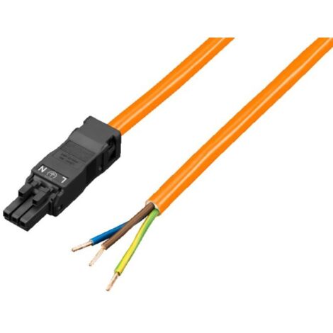 Rittal Anschlussleitung L3000mm Orange 5 Stück (2500400)
