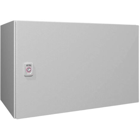 Rittal AX 1339.000 Armoire de commande 600 x 380 x 350 Tôle dacier gris clair (RAL 7035) 1 pc(s)