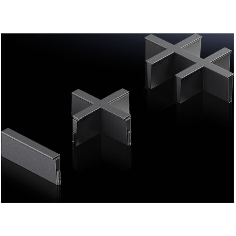 Rittal AX 2582.200 2582200 Flanschplatte   Kunststoff Schwarz 5 St.