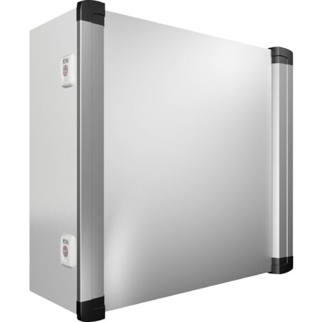 Rittal AX 6315.450 Coffret d'installation 210 x 500 x 500 Tôle d'acier, aluminium, plastique gris clair 1 pc(s) A397022