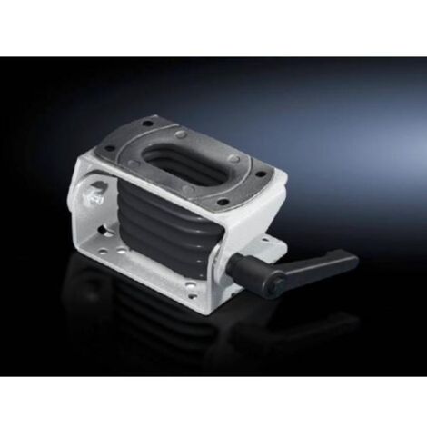Rittal CP 6206.460 Adattatore di inclinazione girevole, inclinabile Lamiera d'acciaio, Plastica Grigio (RAL 7035), Grig