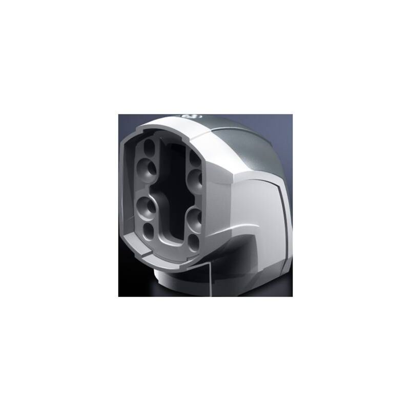 Adaptateur d'angle Rittal 6206.600 aluminium, plastique gris clair (ral 7035) 1 pc(s) Y044171