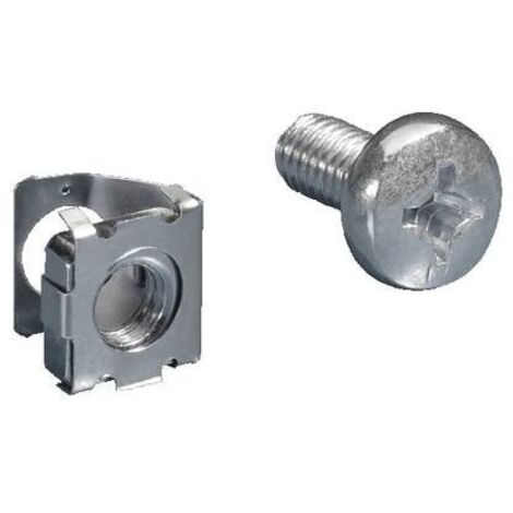 Rittal DK 7000.990 Dado a gabbia con vite Acciaio 50 pz.