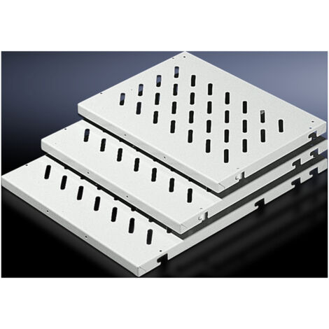 Rittal DK 7184.035 Bodenblech gelocht (L x B) 400 mm x 800 mm Stahlblech Lichtgrau (RAL 7035) 1 St.