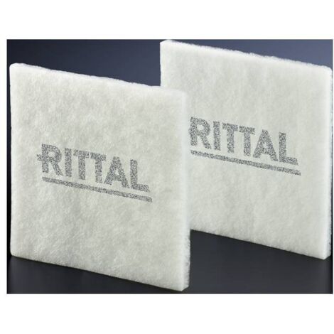 Rittal Elément filtrant de rechange fibres synthétiques (L x l x H) 173 x 173 x 17 mm 5 pc(s) X903722