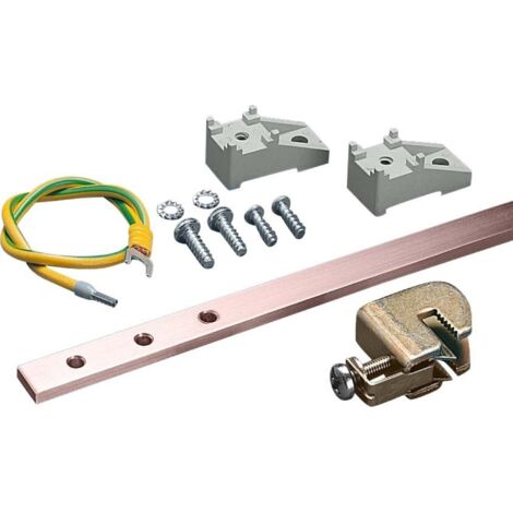Rittal Erdungsschiene Cu, Länge 1000mm DK 7543.000(VE1Satz)
