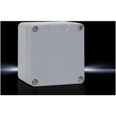 Rittal GA 9104210 9104.210 Universal-Gehäuse 75 x 57 x 80  Aluminium  Grau (RAL 7001) 1 St.