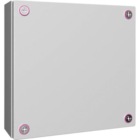 Rittal KX 1507.000 Contenitore da installazione, Contenitore da parete 300 x 300 x 120 Lamiera d'acciaio Grigio lumines