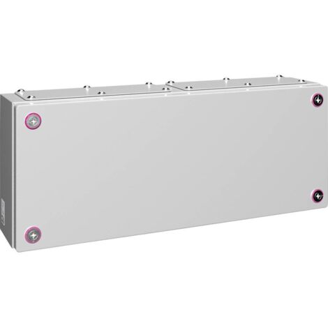 Rittal KX 1533.000 Contenitore da installazione, Contenitore da parete 500 x 200 x 120 Lamiera d'acciaio Grigio lumines