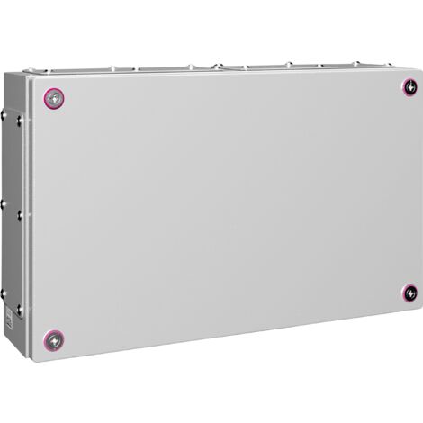 Rittal KX 1537.000 Coffret d'installation, Boîtier mural 500 x 300 x 120 Tôle d'acier gris clair 1 p