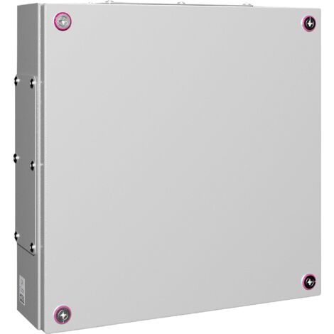 Rittal KX 1539.000 Coffret d'installation, Boîtier mural 400 x 400 x 120 Tôle d'acier gris clair 1 pc(s) A397732