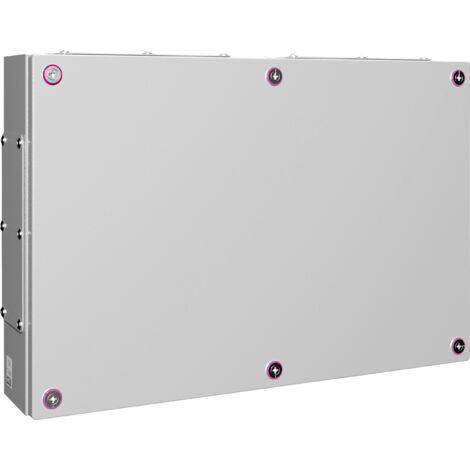 Rittal KX 1540.000 Coffret d'installation, Boîtier mural 600 x 400 x 120 Tôle d'acier gris clair 1 p