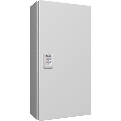 Rittal KX 1550.000 Installations-Gehäuse, Wand-Gehäuse 200 x 400 x 120 Stahlblech Lichtgrau (RAL 703