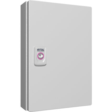 Rittal KX 1552.000 Installations-Gehäuse, Wand-Gehäuse 200 x 300 x 80 Stahlblech Lichtgrau (RAL 7035