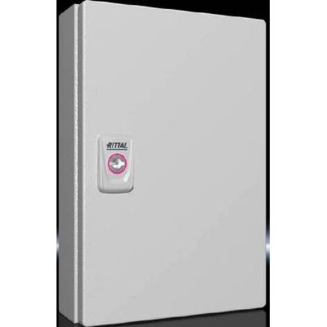 Rittal KX 1553.000 Installations-Gehäuse, Wand-Gehäuse 150 x 150 x 120 Stahlblech Lichtgrau (RAL 703