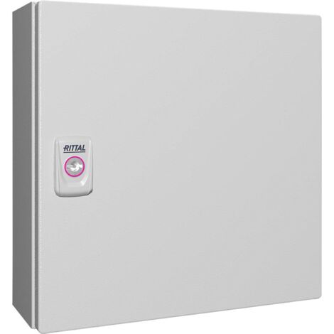 Rittal KX 1555.000 Contenitore da installazione, Contenitore da parete 300 x 300 x 120 Lamiera d'acciaio Grigio (RAL 70
