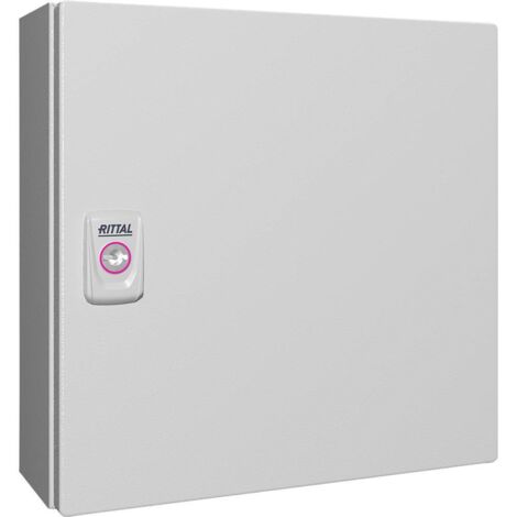 Rittal KX 1555.000 Contenitore da installazione, Contenitore da parete 300 x 300 x 120 Lamiera d'acciaio Grigio (RAL 70