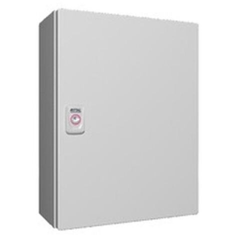 Rittal KX 1577.000 Installations-Gehäuse, Wand-Gehäuse 300 x 400 x 155 Stahlblech Lichtgrau (RAL 703